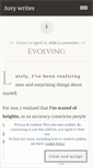 Mobile Screenshot of juvywrites.wordpress.com