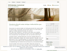 Tablet Screenshot of goteborgnonstop.wordpress.com