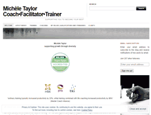 Tablet Screenshot of micheletaylorcoach.wordpress.com