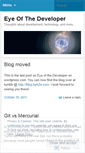 Mobile Screenshot of eyeofthedeveloper.wordpress.com