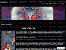 Tablet Screenshot of abelvazquez.wordpress.com