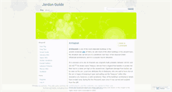 Desktop Screenshot of jordanguide.wordpress.com