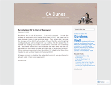 Tablet Screenshot of cadunes.wordpress.com