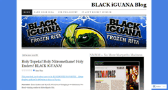 Desktop Screenshot of blackiguana.wordpress.com