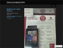 Tablet Screenshot of cunninghamster.wordpress.com