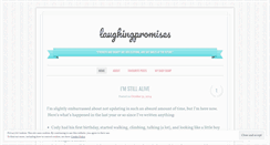 Desktop Screenshot of laughingpromises.wordpress.com