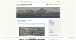 Desktop Screenshot of losviajesdefranna.wordpress.com