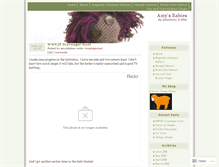 Tablet Screenshot of amysbabies.wordpress.com