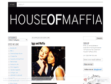 Tablet Screenshot of houseofmaffia.wordpress.com