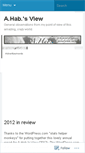 Mobile Screenshot of ahab1.wordpress.com