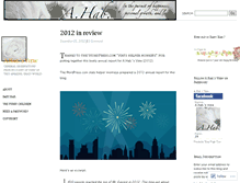 Tablet Screenshot of ahab1.wordpress.com