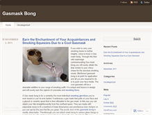 Tablet Screenshot of gasmaskbong.wordpress.com
