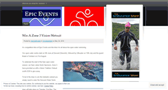 Desktop Screenshot of epiceventsmanagement.wordpress.com