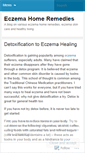 Mobile Screenshot of eczemahomeremedy.wordpress.com