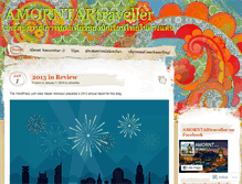 Tablet Screenshot of amorntartraveller.wordpress.com