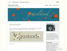 Tablet Screenshot of gracelaced.wordpress.com