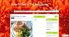Desktop Screenshot of dailyglow.wordpress.com