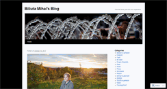 Desktop Screenshot of biliutamihai.wordpress.com