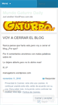 Mobile Screenshot of manugaturro.wordpress.com