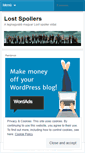 Mobile Screenshot of lostspoilershun.wordpress.com