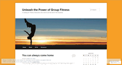 Desktop Screenshot of groupfitpower.wordpress.com