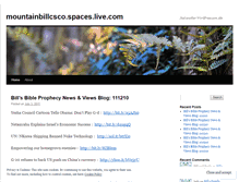 Tablet Screenshot of mountainbill.wordpress.com