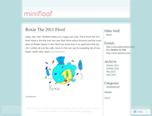 Tablet Screenshot of minifloof.wordpress.com