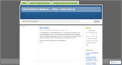 Desktop Screenshot of fisioterapiamanipulativa.wordpress.com