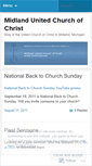 Mobile Screenshot of midlanducc.wordpress.com