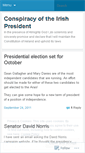 Mobile Screenshot of irishpresidency.wordpress.com