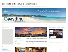 Tablet Screenshot of coastlinetravel.wordpress.com