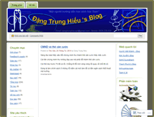 Tablet Screenshot of dangtrunghieu.wordpress.com