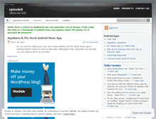 Tablet Screenshot of episode6.wordpress.com