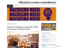 Tablet Screenshot of contramachismo.wordpress.com