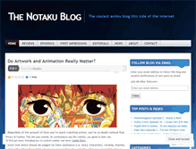 Tablet Screenshot of notakublog.wordpress.com