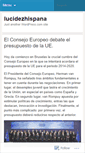 Mobile Screenshot of lucidezhispana.wordpress.com