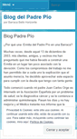 Mobile Screenshot of padrepioblog.wordpress.com