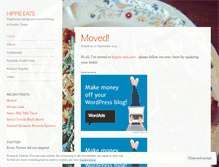 Tablet Screenshot of hippieats.wordpress.com