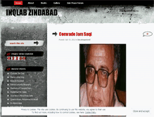 Tablet Screenshot of inqlabzindabad.wordpress.com