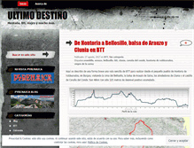 Tablet Screenshot of elultimodestino.wordpress.com