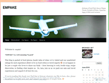 Tablet Screenshot of empake.wordpress.com