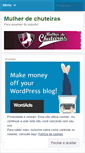 Mobile Screenshot of mulherdechuteiras.wordpress.com