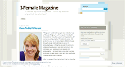 Desktop Screenshot of ifemalemagazine.wordpress.com