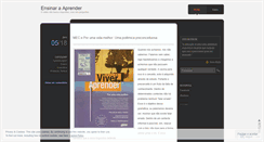 Desktop Screenshot of ensinaraaprender.wordpress.com