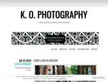 Tablet Screenshot of kophoto.wordpress.com