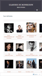 Mobile Screenshot of clarissedemonredon.wordpress.com