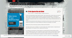 Desktop Screenshot of periodicoescolardemariareina.wordpress.com