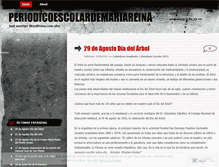 Tablet Screenshot of periodicoescolardemariareina.wordpress.com