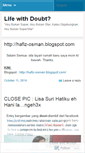Mobile Screenshot of hafizosman.wordpress.com