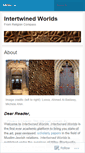 Mobile Screenshot of intertwinedworlds.wordpress.com